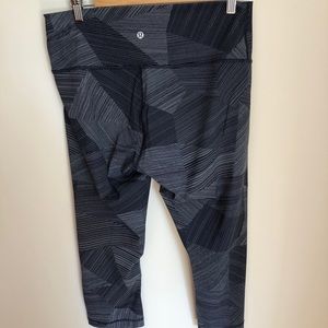 Lululemon Wunder Under High Rise Crop 21”